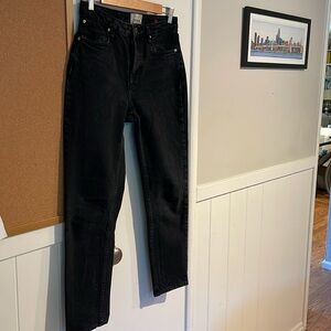 Sezane brut sexy black jeans. Size 28 GUC